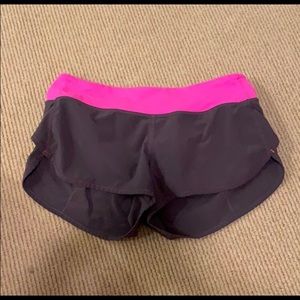Lululemon Speed Shorts